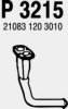 LADA 21083120301000 Exhaust Pipe